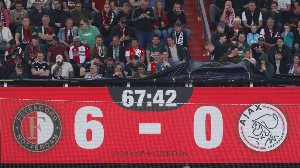 Historische 6-0 bij Feyenoord - Ajax gaat de wereld over: 'Dit zagen weinig mensen aankomen'