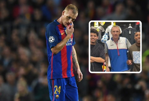 Voormalig Champions League-winnaar duikt op als werknemer in Franse sportzaak