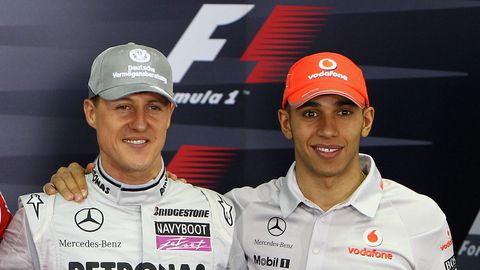 Vergelijking tussen Lewis Hamilton en Michael Schumacher: 'Droom dreigt in nachtmerrie te veranderen'