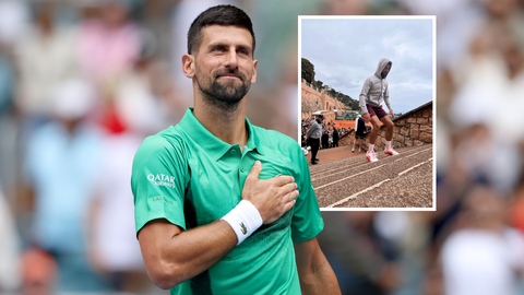 Novak Djokovic 'traint als Rocky Balboa' in voorbereiding op 100e ATP-titel in Monte Carlo