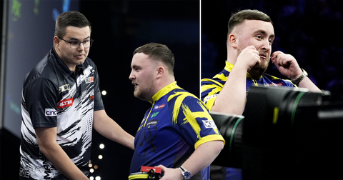 Explosieve dartsrel tussen Gian van Veen en Luke Littler zorgt voor ophef: 'Het is ook nog een kind'