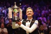 Kyren Wilson is nieuwe wereldkampioen snooker. © Getty Images