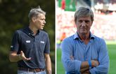 Marco van Basten en Wim Kieft. © Getty Images, beeldbewerking Sportnieuws.nl