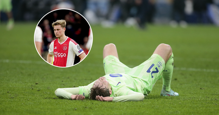 Medelijden met onfortuinlijke Frenkie de Jong: 'Het is de tweede keer voor hem'