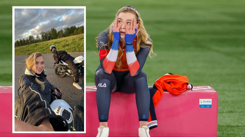 Topschaatsster Joy Beune zet uitgelachen sprinter te kijk tijdens nieuwe hobby