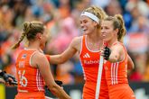 Nederlandse hockeysters walsen dankzij 'mooiste sportvrouw van Nederland' over arm Australië heen