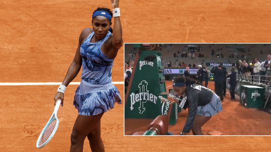 Toptennisster Coco Gauff begaat blunder bij huldiging op Roland Garros: 'Sorry'