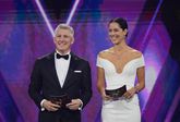 Bastian Schweinsteiger en Ana Ivanovic. © Getty Images