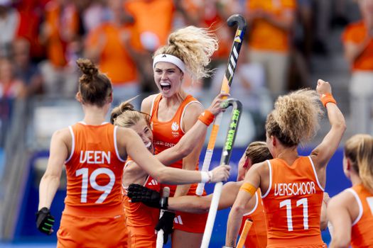 Oranje-hockeysters overleven schrikmoment en denderen met overmacht door naar olympische finale