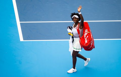 Rentree tennislegende Venus Williams (45) op nieuw masterstoernooi al vroeg klaar