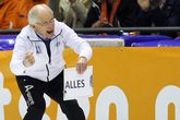 Henk Gemser, hier in 2013, gooide een talentvolle schaatser uit zijn ploeg © Pro Shots
