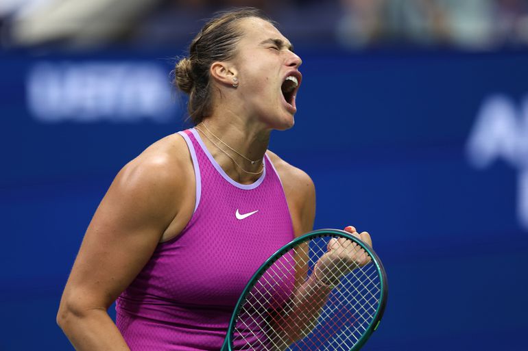 Vrouwenfinale US Open is duizelende rollercoaster, Aryna Sabalenka stapt uit als winnares tegen thuisfavoriete