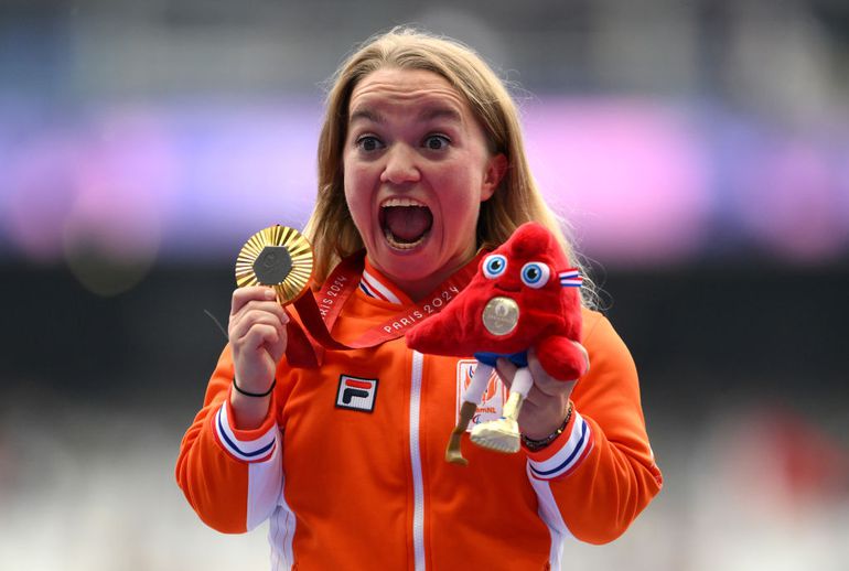 Weer goud voor Nederland dankzij kogelstootster Lara Baars: 'Het was een groot offer, maar het was het waard'