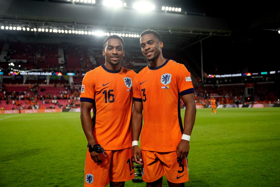 Broertjes Jurriën en Quinten Timber zorgen voor bijzonder moment bij Oranje: 'Samen is nóg mooier'
