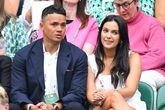 Jermaine Jenas met zijn vrouw Ellie. © Getty Images
