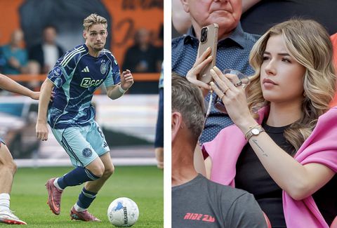 Jade Anna van Vliet (vriendin Kenneth Taylor) doet boekje open over dates met haar Ajax-vriend