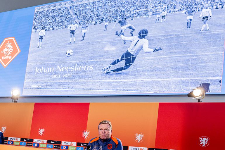 Ronald Koeman schrok van overlijden idool Johan Neeskens: 'Op straat wilde ik hem zijn'