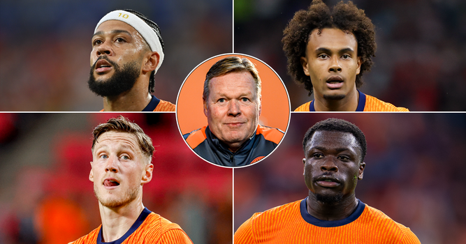 Bondscoach Ronald Koeman laat Memphis Depay en Wout Weghorst bewust buiten Oranje: 'Dan roep ik hem niet op'