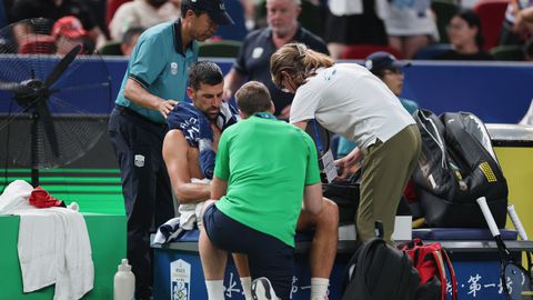 Novak Djokovic op de Shanghai Masters © Getty Images