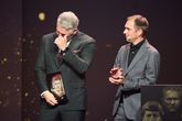 Bastian Schweinsteiger emotioneel bij uitreiking Hall of Fame-award. Getty Images