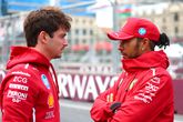 Charles Leclerc en Lewis Hamilton © Getty Images