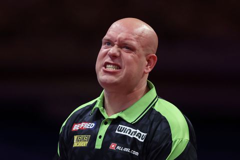 Topdarter Michael van Gerwen incasseert flinke dreun tegen landgenoot op World Grand Prix
