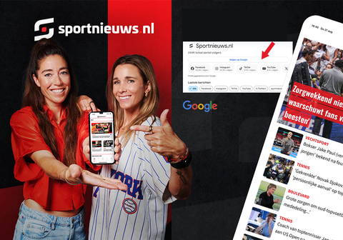Volg Sportnieuws.nl op Google voor het laatste nieuws, de mening van ex-topsporters en opmerkelijke zaken