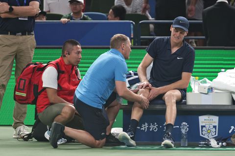 Update rond incident Jannik Sinner op Shanghai Masters: 'Hij is al vertrokken'