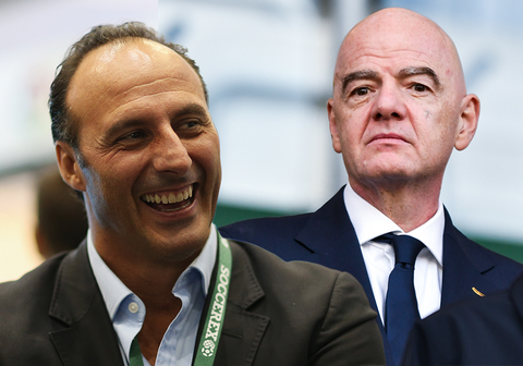 Oud-voetballer wil strijd aangaan met Gianni Infantino om voorzitterschap FIFA: 'We kunnen niet langer wachten'