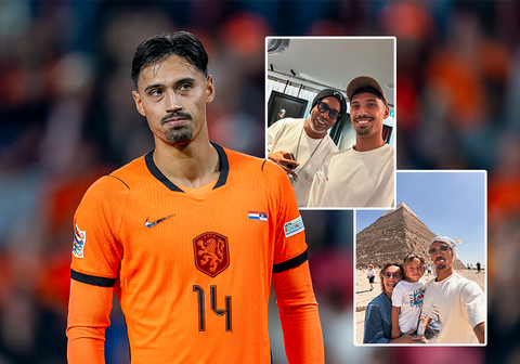 Oranje-international Tijjani Reijnders duikt op met voetbalicoon en deelt beelden van zwangere vrouw