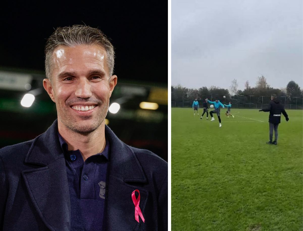 Robin van Persie kan het nog steeds en zet nieuwe aanwinst bij SC Heerenveen te kijk