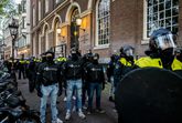 De politie in Amsterdam verwacht een drukke dag rondom Ajax - Maccabi Tel Aviv en AZ - Fenerbahçe. ©ANP