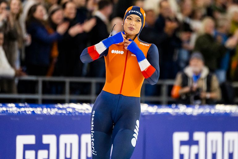 Gouden Jutta Leerdam zorgt opnieuw voor tranen bij bekende schoonmoeder: 'Maakt me aan het huilen'