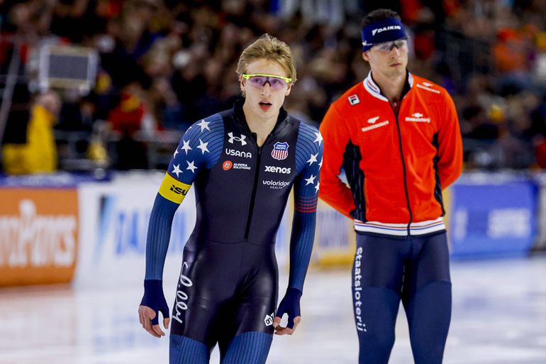 Grote rivaal van Nederlandse schaatsers ontsnapt aan drama in Thialf: 'Het is zo ongelofelijk dom'