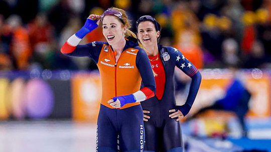 Topschaatsster Antoinette Rijpma-de Jong waarschuwt Joy Beune: 'Het was niet helemaal perfect'