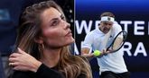 Sophia Thomalla en haar vriend Alexander Zverev. © Getty Images
