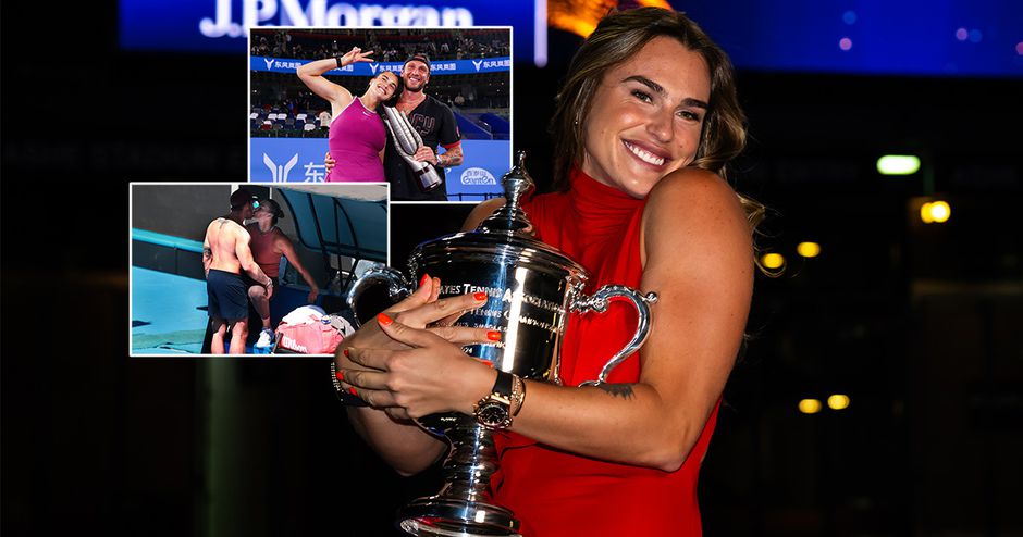 Dit is Aryna Sabalenka: toptennisster is na vreselijk nieuws gelukkig met bekende geliefde en zorgde voor bizar moment