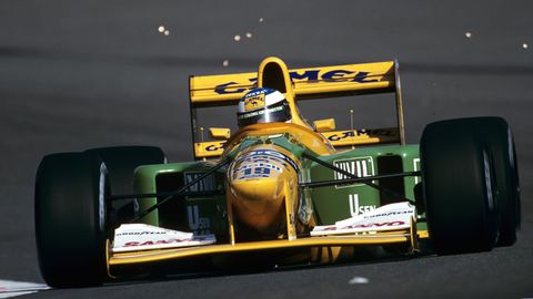 Michael Schumacher in 1992 © Getty Images