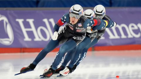Amerikaanse schaatser (60) valt wereldrecord aan: 'Dat motiveerde me om door te gaan'