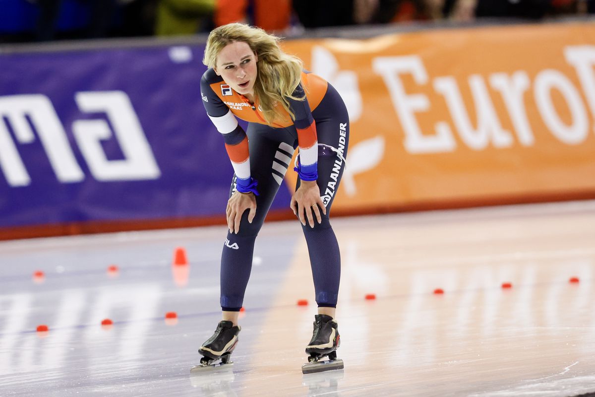 Rentree van 'verslaafde' Irene Schouten smaakt naar meer: 'Maar de Spelen in Milaan zijn nog ver weg'