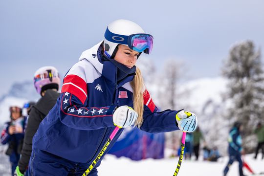 Skilegende Lindsey Vonn openhartig over 'emotionele' laatste olympische afdaling: 'Wat er ook gebeurt, ik heb al gewonnen'
