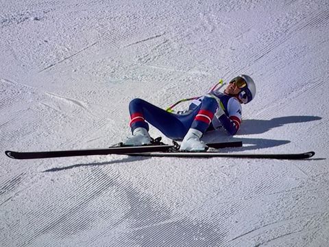 Olympische droom icoon Lindsey Vonn (41) loopt uit op drama: skiester schreeuwt het uit na zware crash