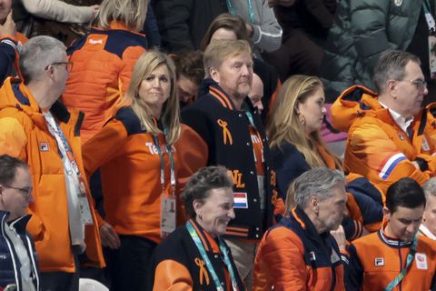Koning Willem-Alexander en koningin Máxima blijken sportieve verliezers op Olympische Winterspelen