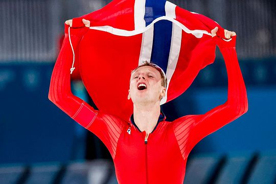 Noorse topschaatser vergeleken met Sven Kramer na gouden plak op Winterspelen: 'Toen werd het stil in Nederland'