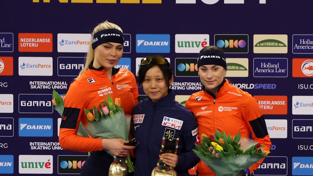 Femke Kok tweede op WK sprint en Jutta Leerdam schittert op 1000 meter, maar Miho Takagi is wereldkampioene