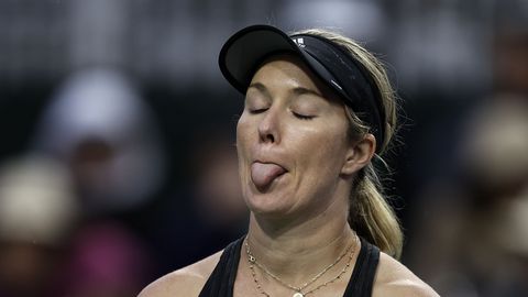 Tennisster Danielle Collins maakt geen vrienden bij Indian Wells Masters: 'Shut up'