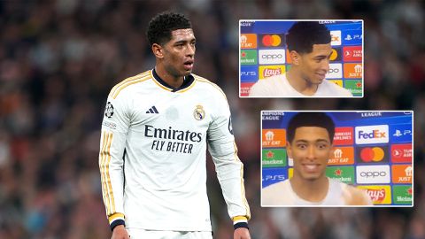 Video | Hilarische reactie van Jude Bellingham op ongepaste vraag van verslaggeefster