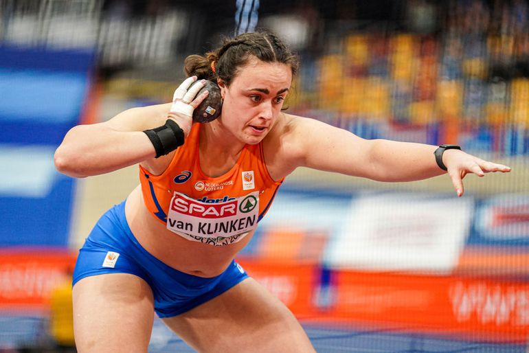 Nederlandse kogelstootster ervaart angstig moment op EK indoor: 'Ik kreeg een shock'