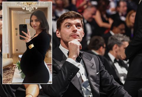 Hoogzwangere Kelly Piquet steelt de show bij modegala met uitpuilende babybump