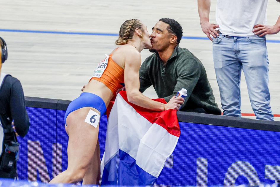Lieke Klaver plaagt vriend Terrence Agard én zichzelf met groot
